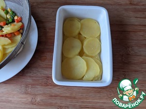 Гратен из картофеля, овощей и тунца – кулинарный рецепт