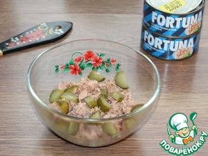 Картофельный рулет с консервированным тунцом – кулинарный рецепт