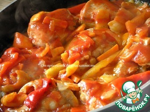 "Оссобуко" из курицы – кулинарный рецепт