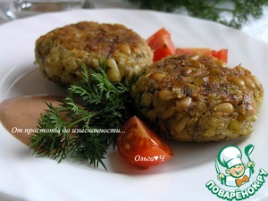 Рыбные котлеты с кедровыми орешками – кулинарный рецепт