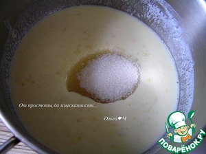 Эклеры с лимонным кремом – кулинарный рецепт