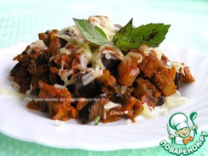 Рагу из баклажанов с оливками – кулинарный рецепт