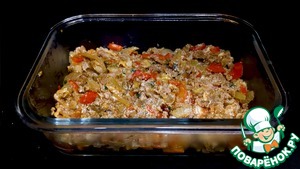 Запеканка из тыквы с мясной начинкой – кулинарный рецепт