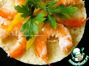 Пшено с тунцом и морепродуктами – кулинарный рецепт